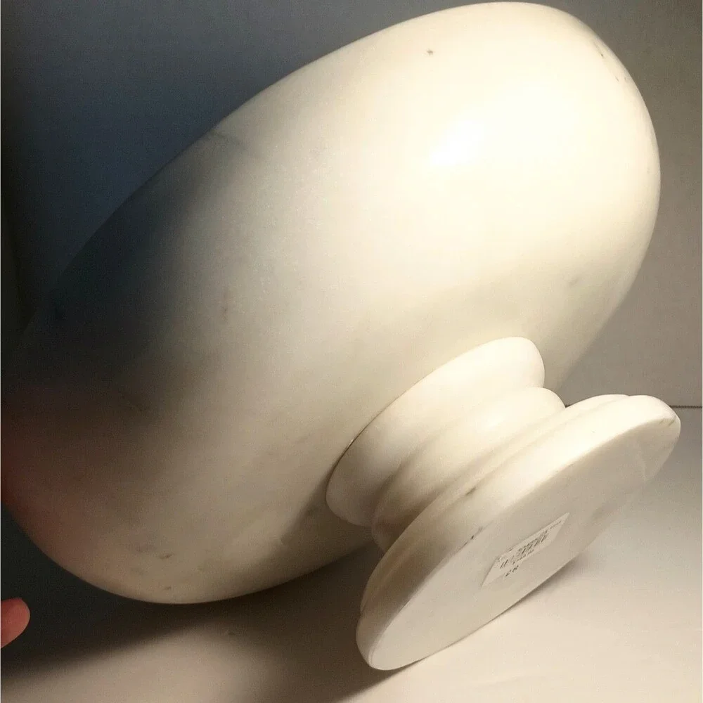 Marble Fruit Bowl-Williams Sonoma 37643p Round Label Still Attached EUC